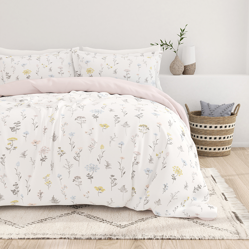 SIScovers 6pc Wildflower Duvet Set by store Siscovers QUEEN