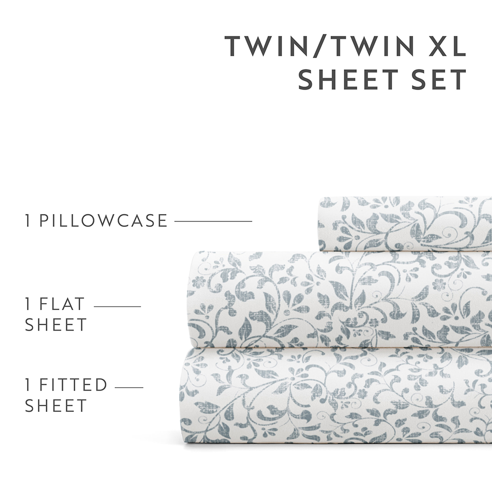 Distressed Vine 4-Piece Pattern Sheet Set