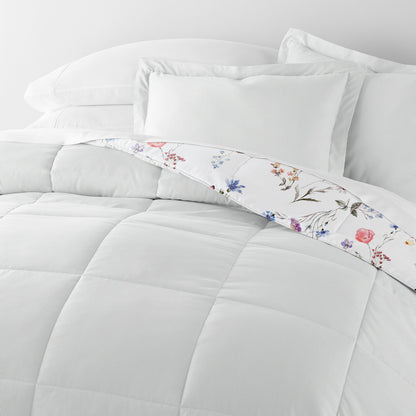 Meadow Floral Reversible Down-Alternative Comforter Set