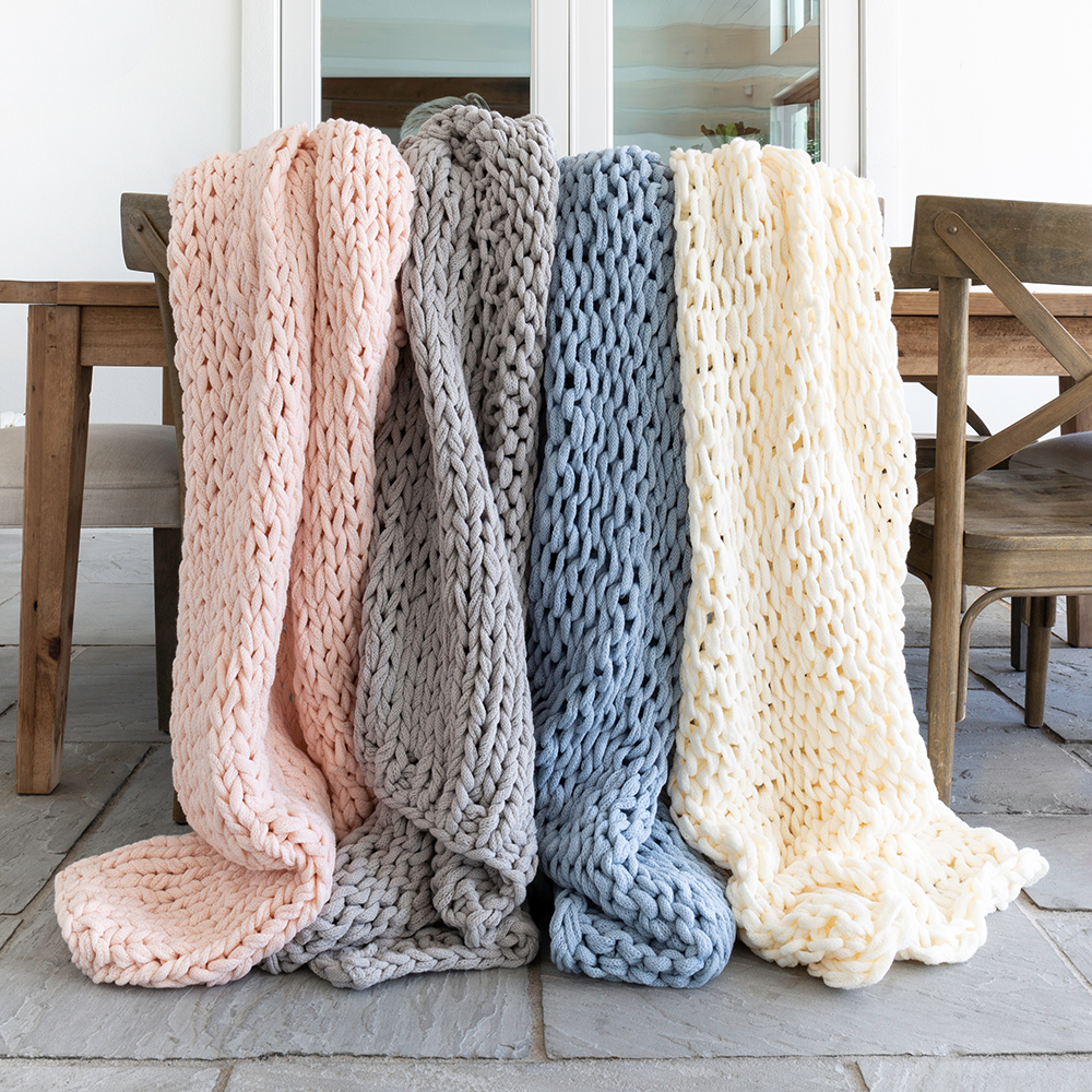 Thick weave blanket sale