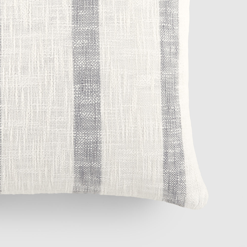 Yarn-Dyed Awning Stripe Décor Throw Pillow