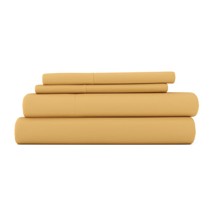 Gold, 4-Piece Essential Sheet Set