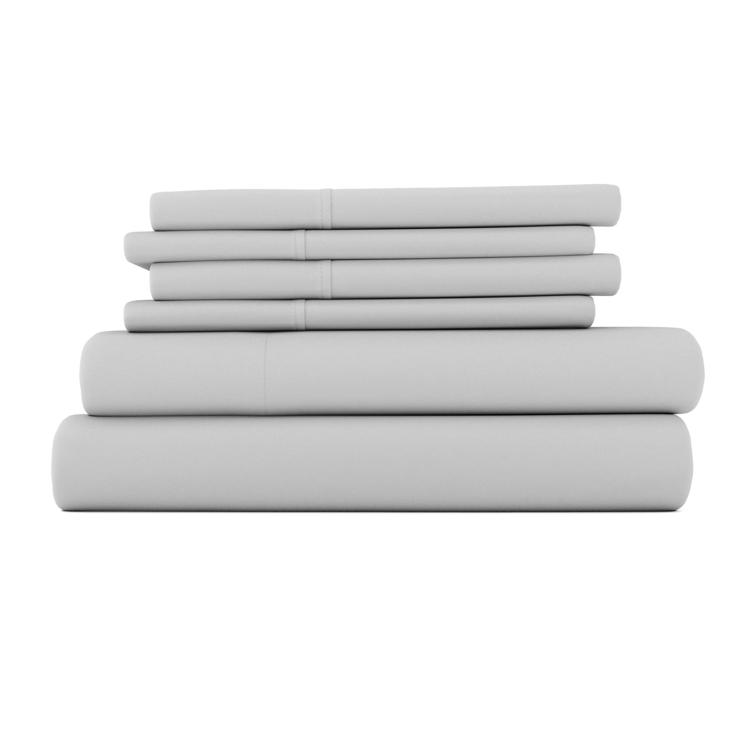 Light Gray, 6-Piece Essential Sheet Set