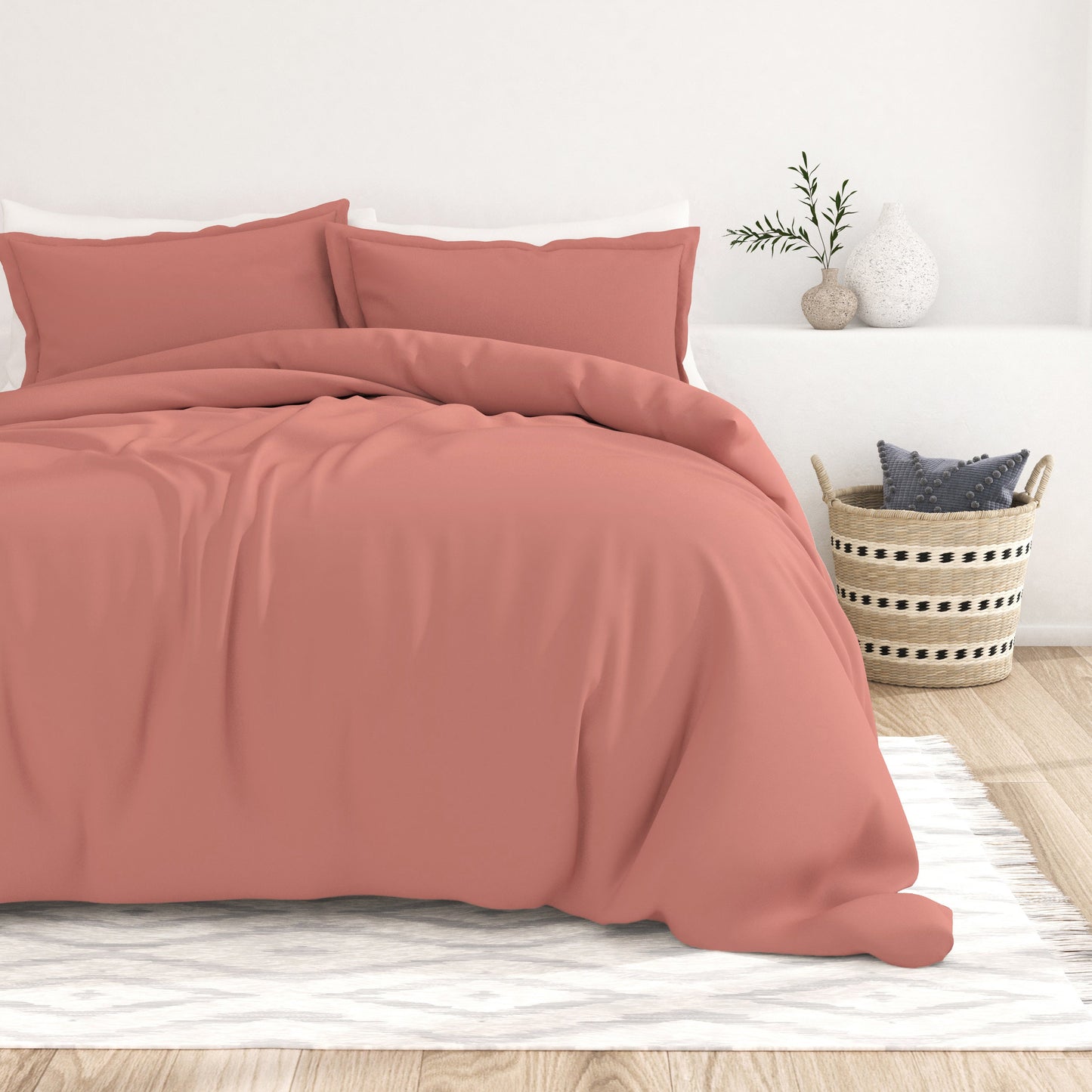 Clay, 3-Piece Essential Duvet Cover Set