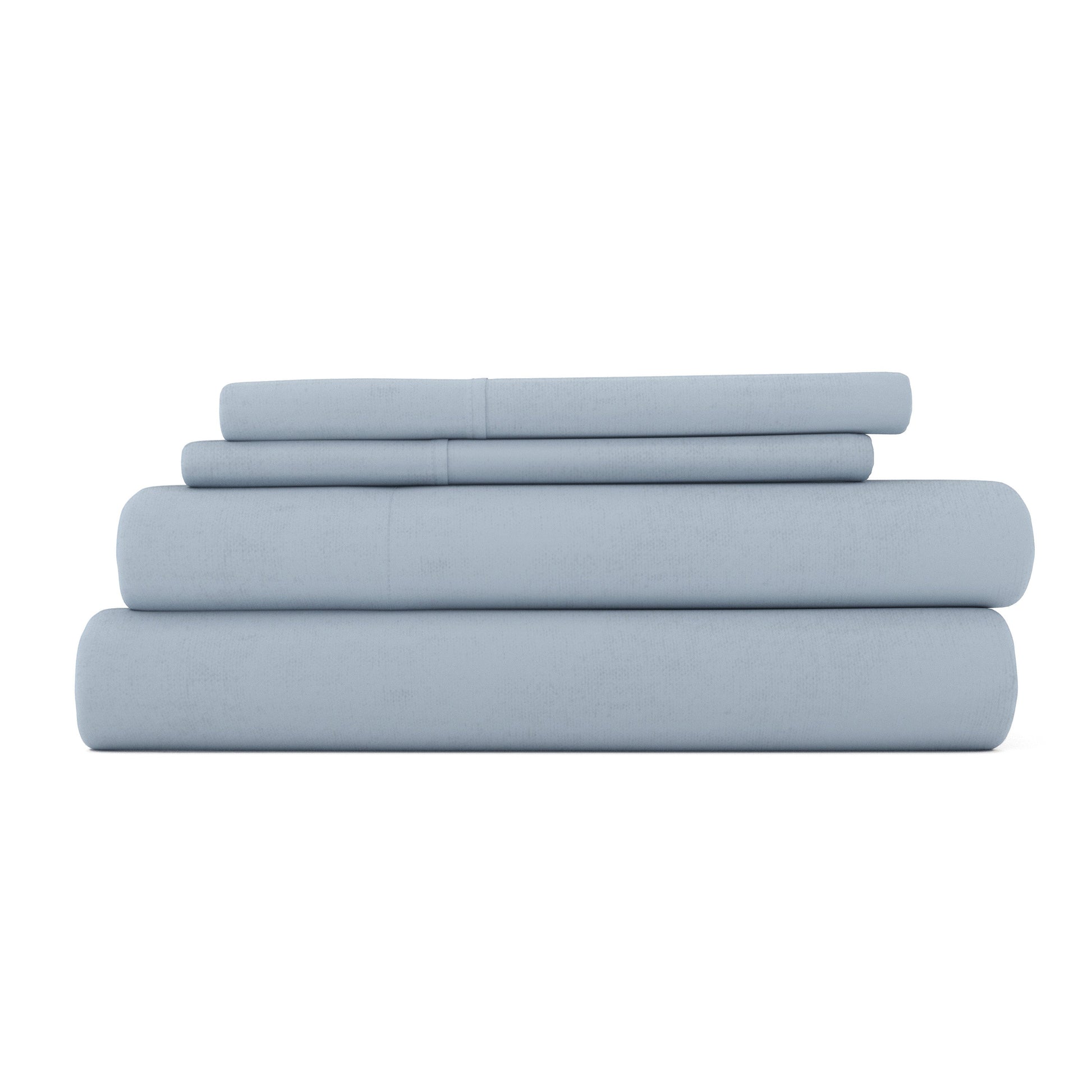 Light Navy, 4-Piece Flannel Sheet Set