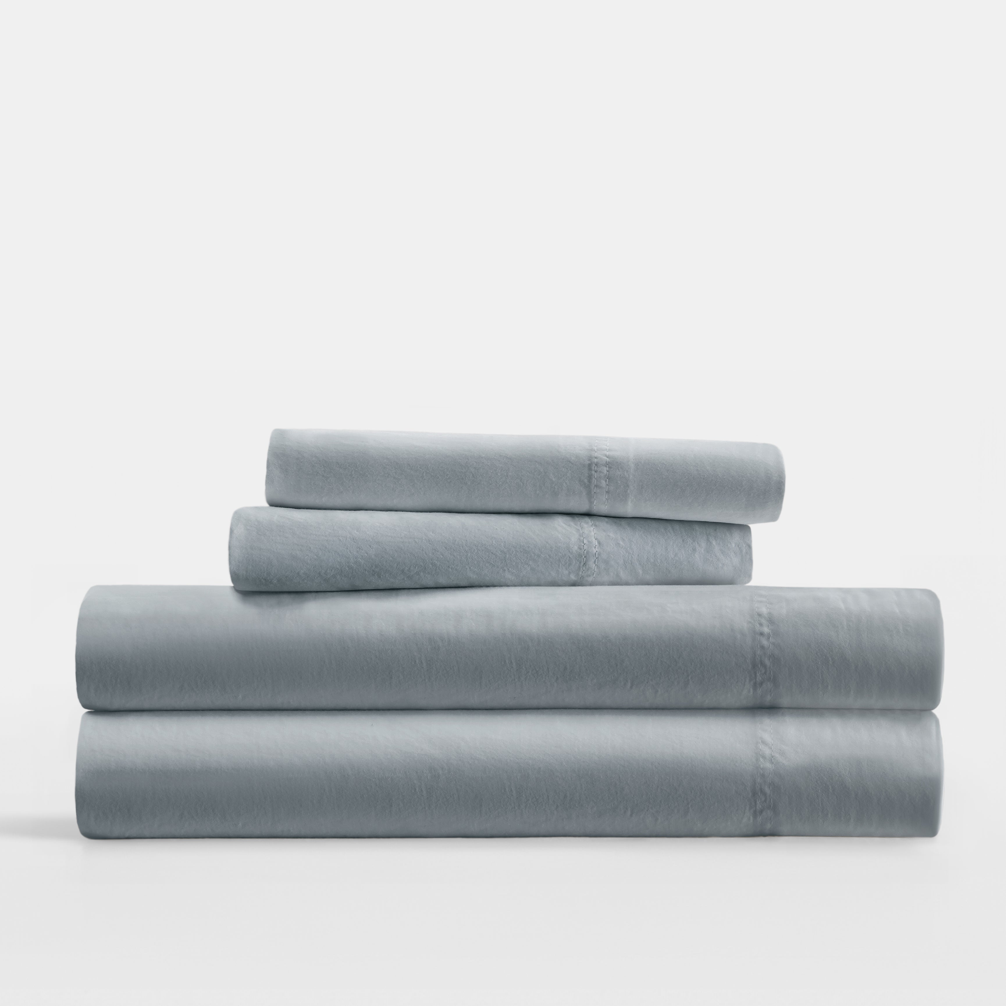 Buy 4-Piece Long Staple 100% Cotton Sheet Set | LINENS & HUTCH