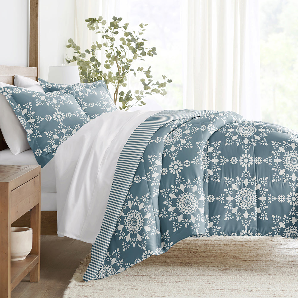 Light blue down alternative comforter sale