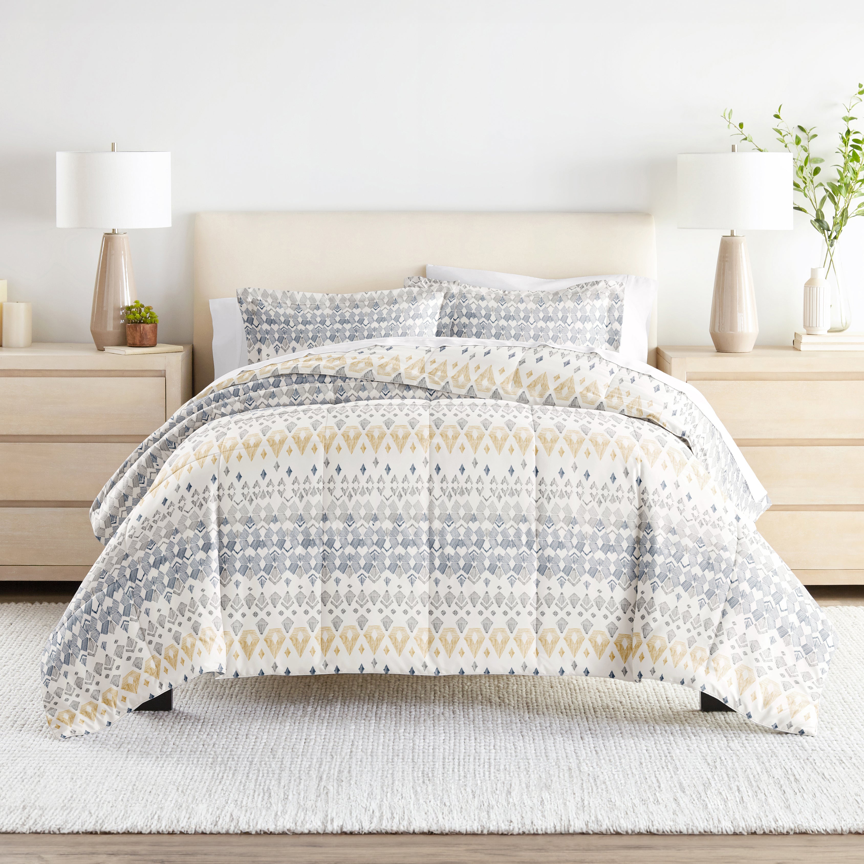 Grey and yellow outlet comforter set target