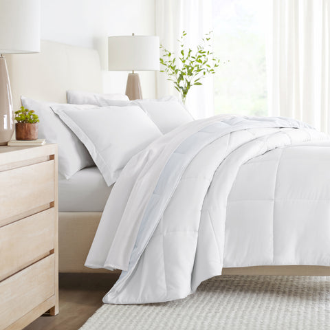 Berkshire Life Pleated Wave 3-piece Comforter Set