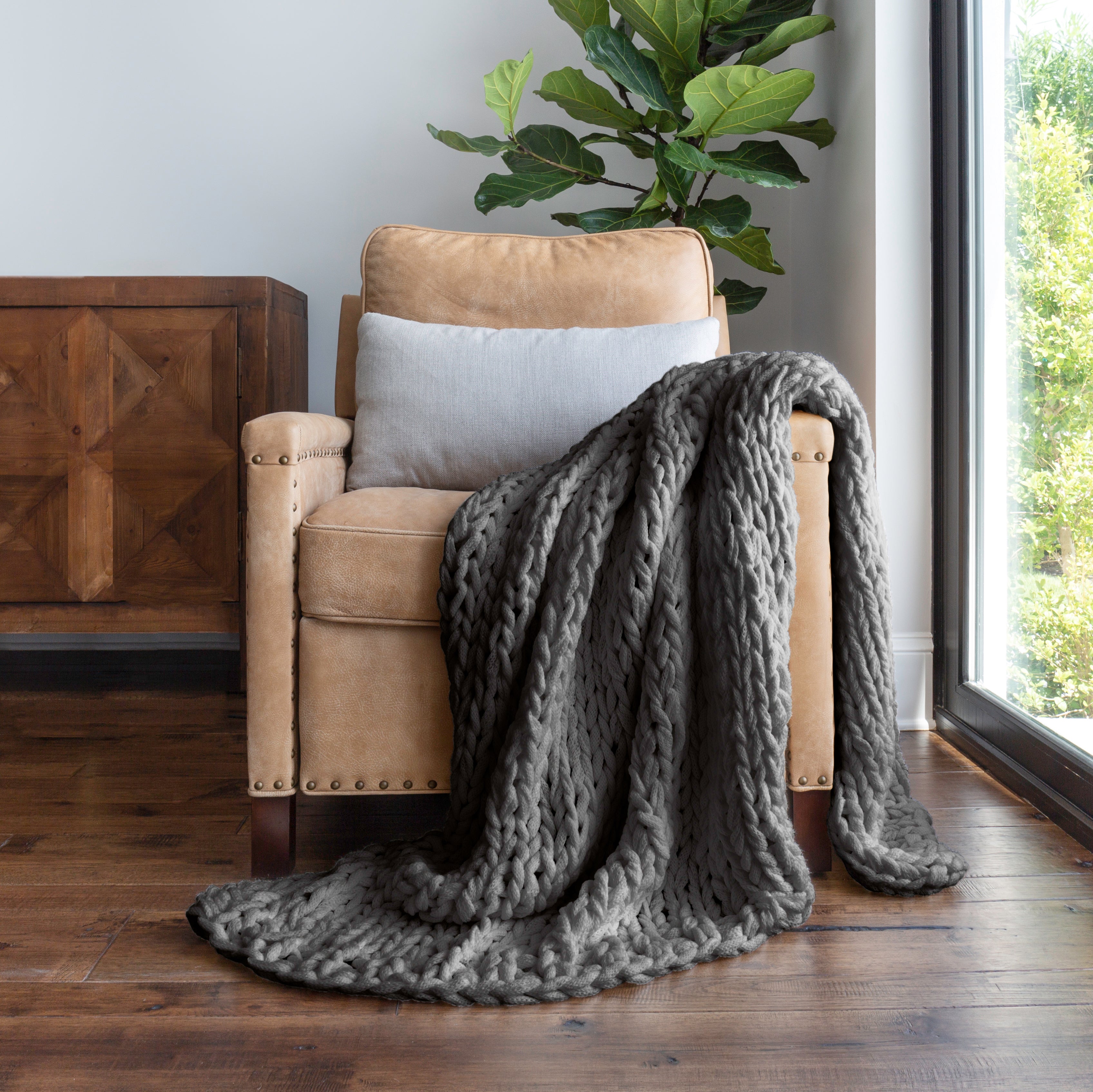 Chunky blanket online sale