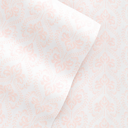 Classic in Pink Pattern 4-Piece Sheet Set