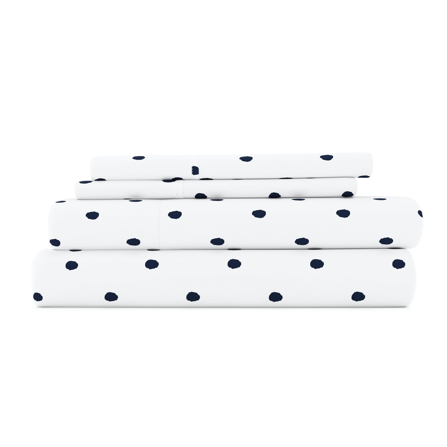 Dots Pattern 4-Piece Sheet Set