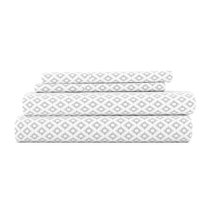 Polaris Pattern 4-Piece Sheet Set