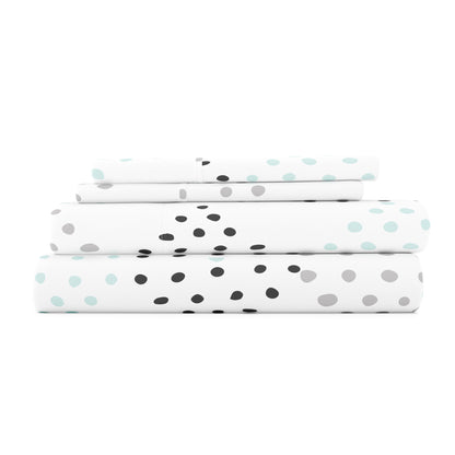 Trio Pattern 4-Piece Sheet Set