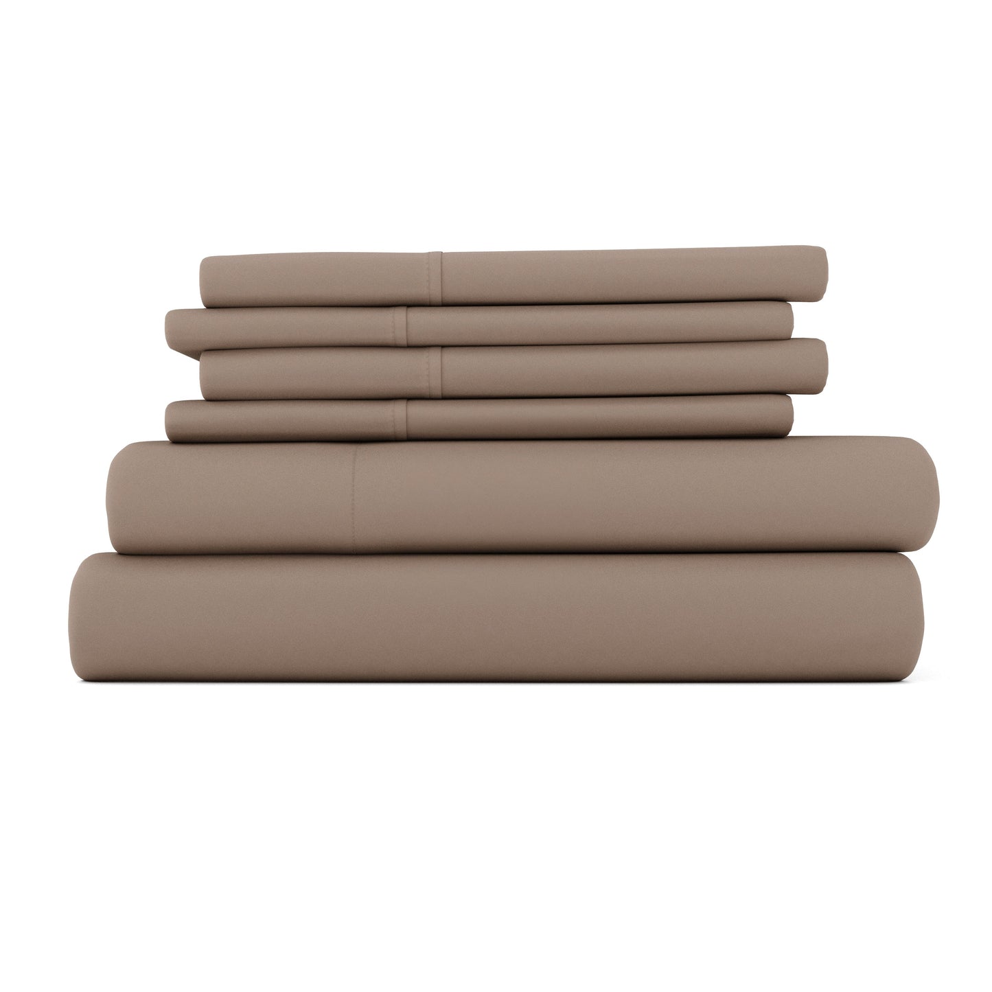 Taupe, 6-Piece Essential Sheet Set